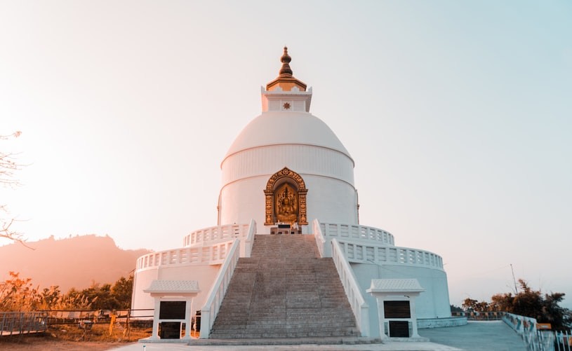 world peace stupa in pokhara
